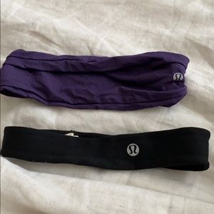 2 lululemon headbands